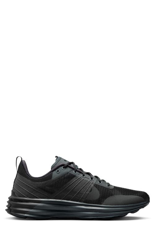 Nike Lunar Roam Sneaker In Dark Smoke Grey/ Black/ Grey