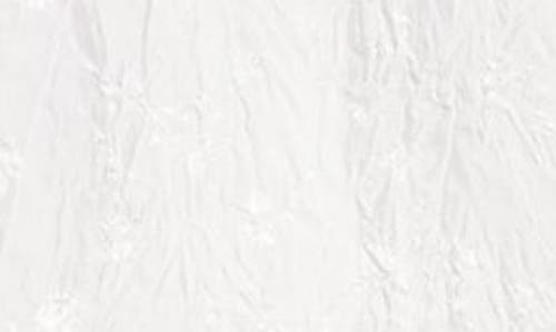 ERDEM ERDEM ASYMMETRIC DRAPE SCARF FLORAL JACQUARD CRUSHED SATIN TOP