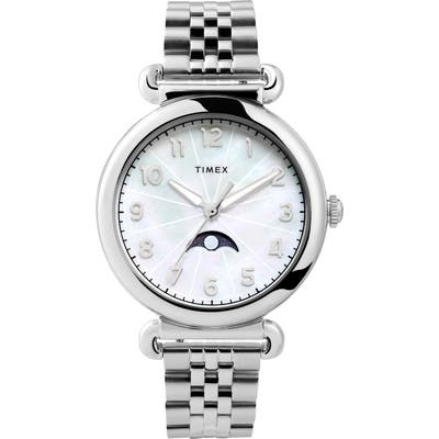Timex Model 23 Moon Phase Bracelet Watch,