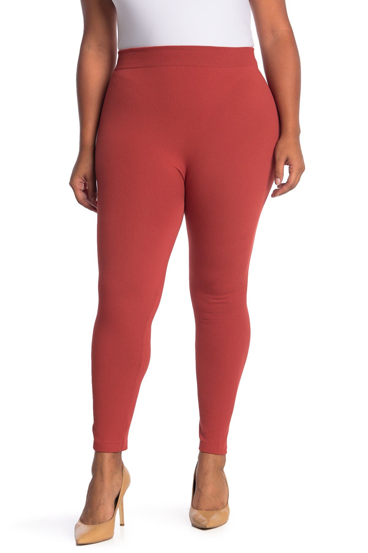 rust color leggings