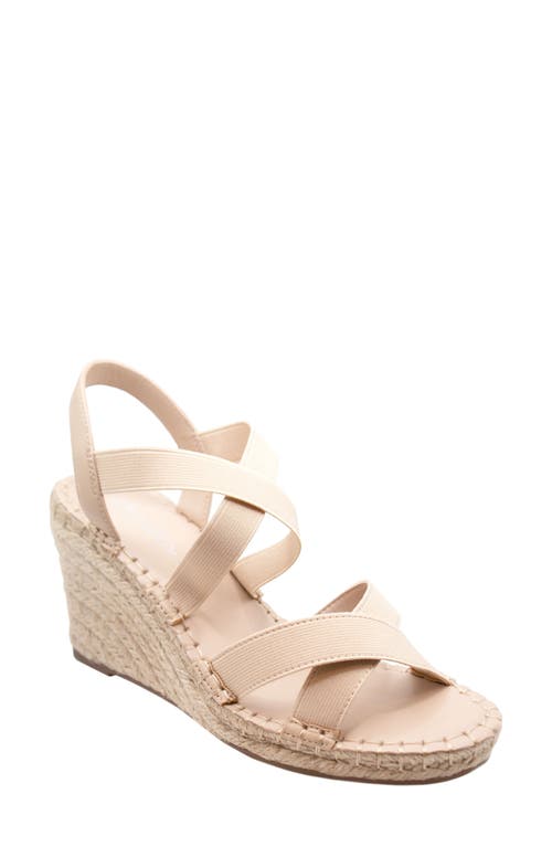 Charles by Charles David Nick Espadrille Wedge Sandal in Beige