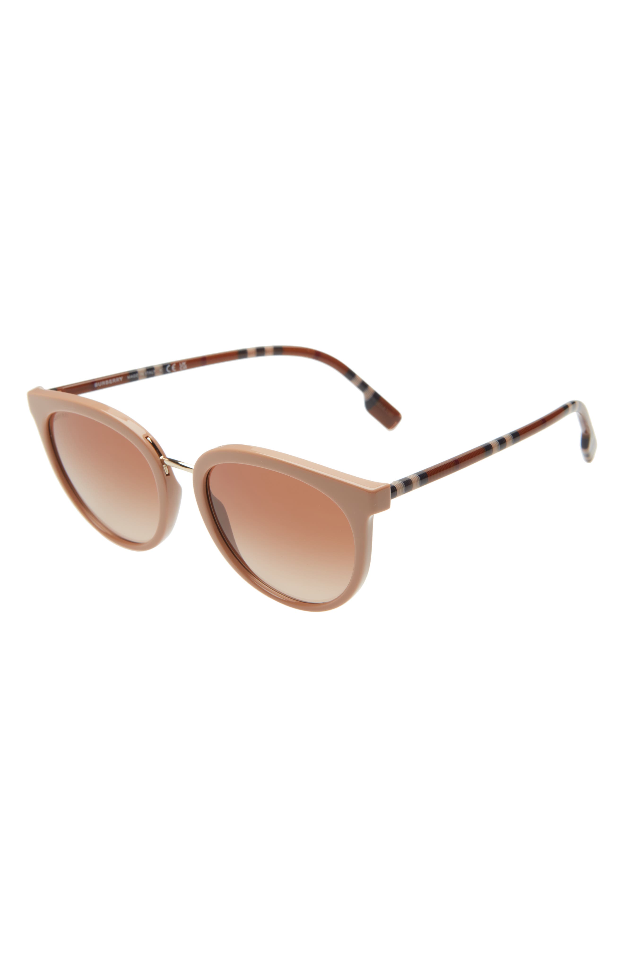 burberry 55mm cat eye sunglasses