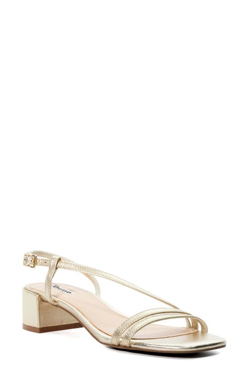 Dune London Maryanne Slingback Sandal Gold at Nordstrom,