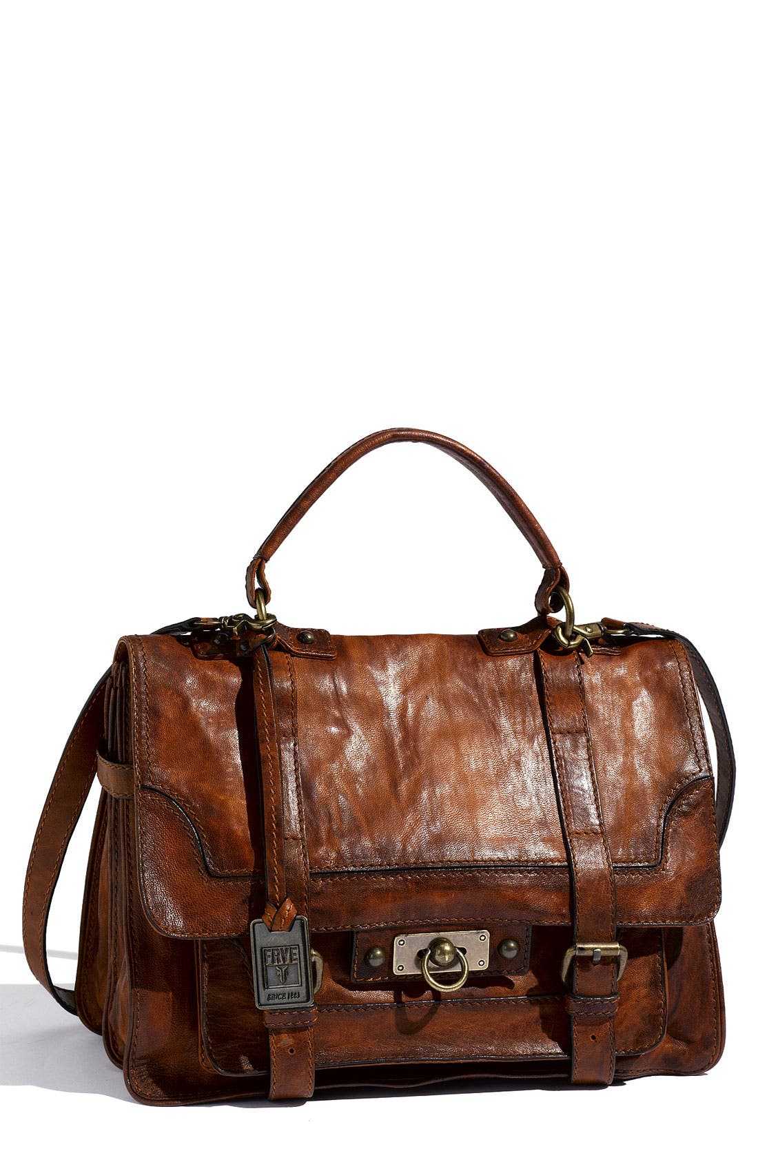 frye cameron satchel