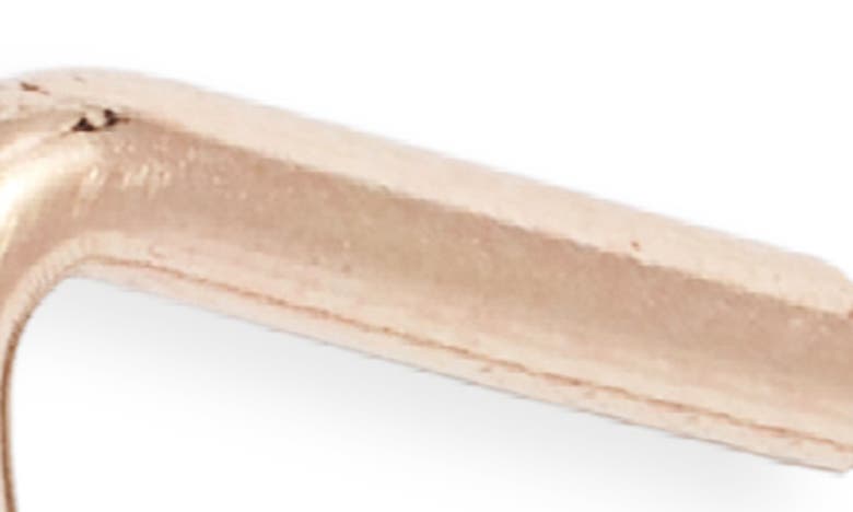 NASHELLE NASHELLE GEO HOOP EARRINGS