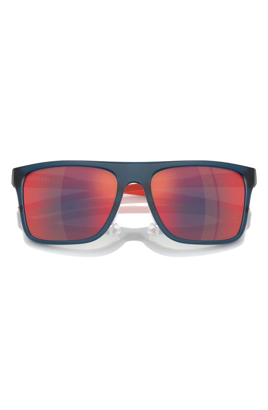 Scuderia Ferrari Man Sunglass Fz6006 In Opal Blue