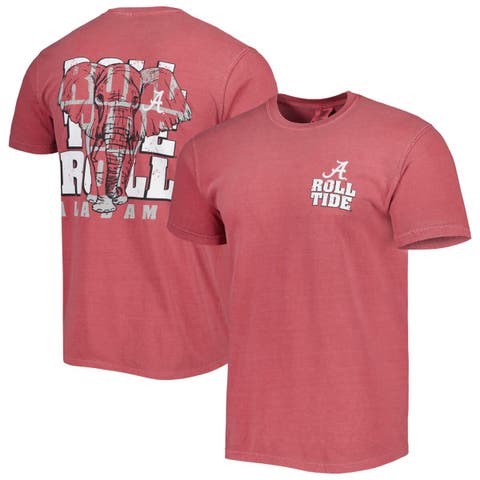 Buy Men Red Graphic Print Crew Neck T-shirt Online - 732282