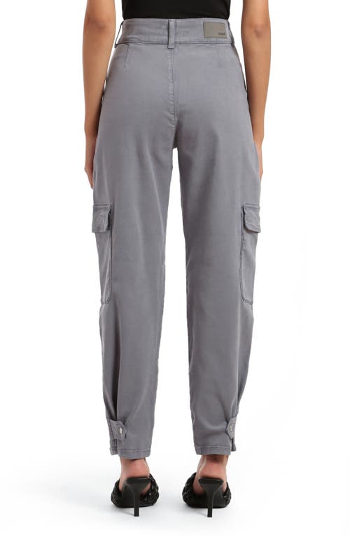 Mavi Jeans Elise Flint Twill Cargo Pants In Flint Stone Luxe Twill