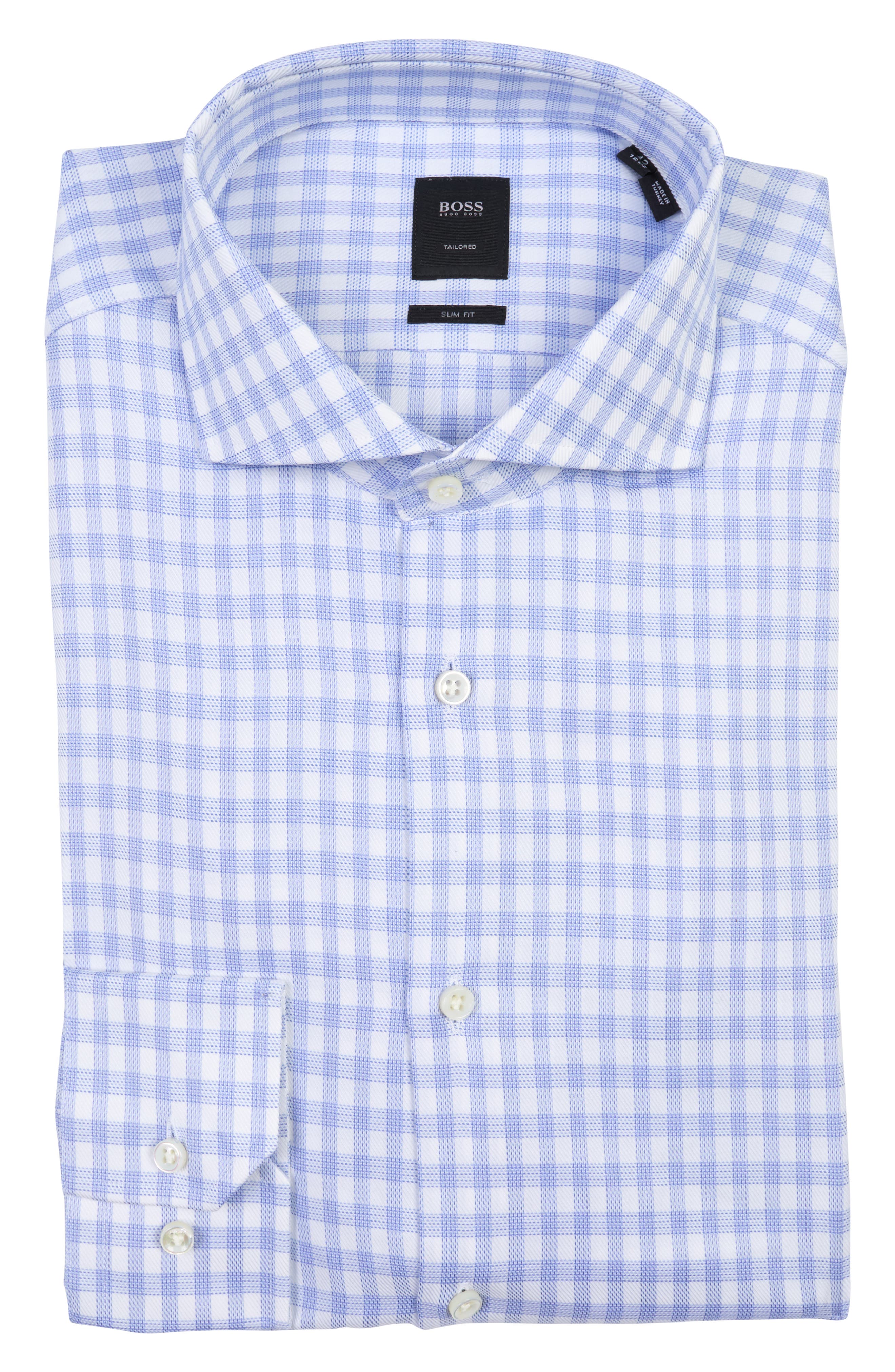 BOSS Christo Check Extra Slim Fit Dress 