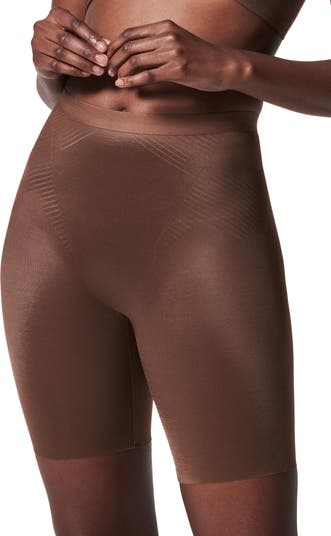 SPANX TRUST YOUR THINSTINCTS HI-WAIST MID-THIGH SHAPER #2123 NUDE