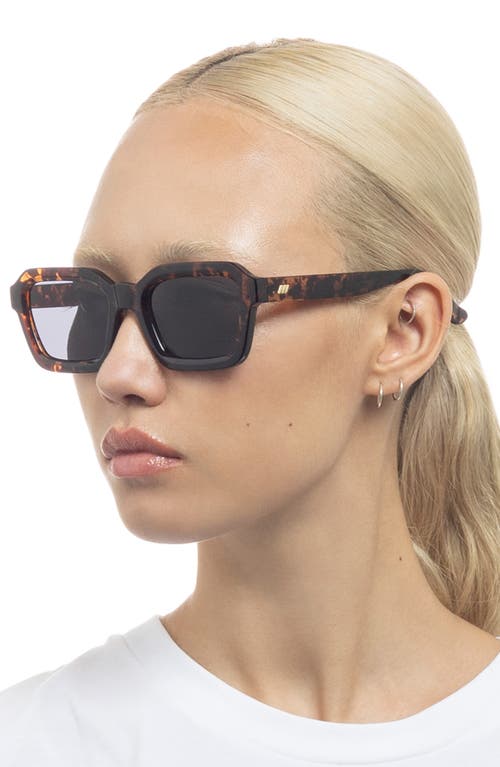 Shop Le Specs Impossible 51mm Square Sunglasses In Tokyo Tort