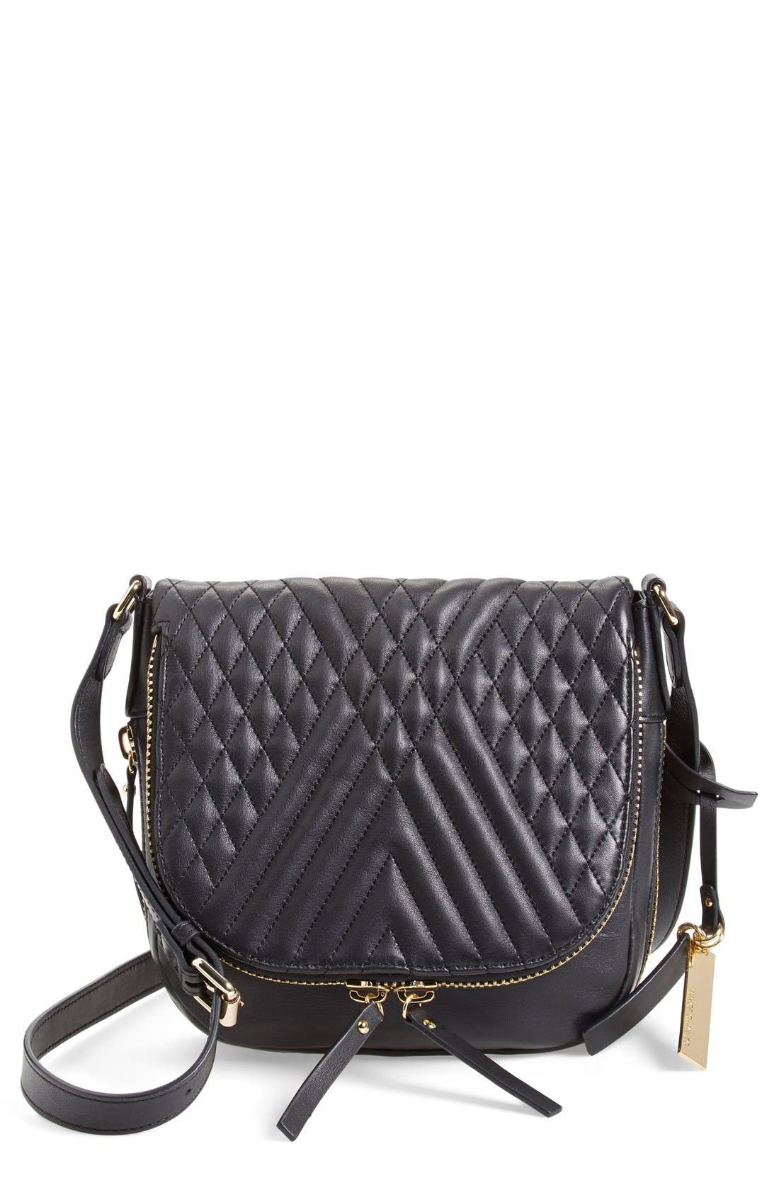 hayden foldover crossbody clutch with floral tooling