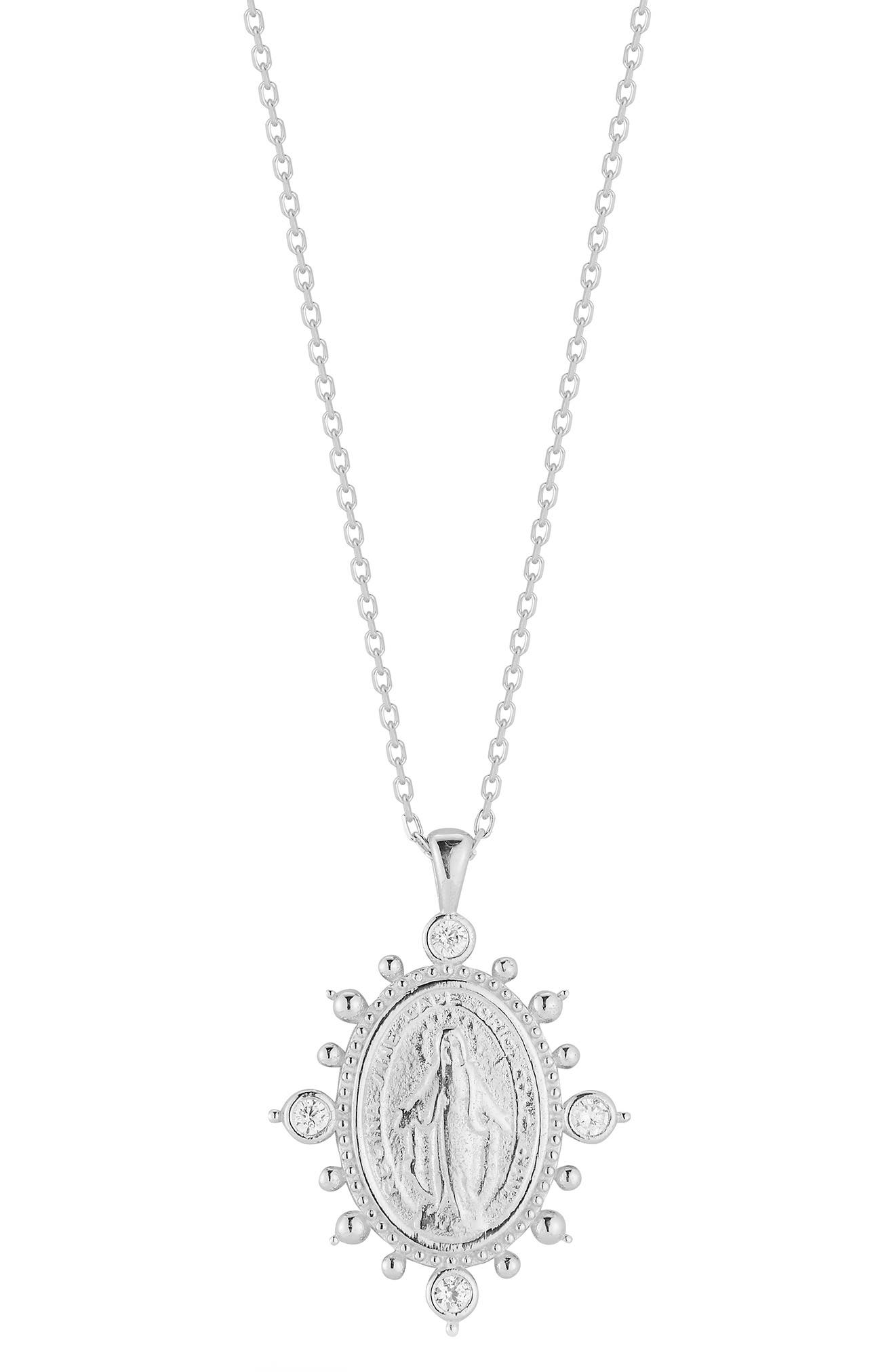 Sphera Milano Mary Necklace In Silver