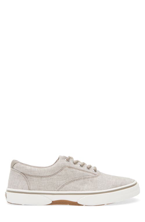 Sperry Top-sider® Sperry Halyard Cvo Cotton Chambray Sneaker In Chambray Grey