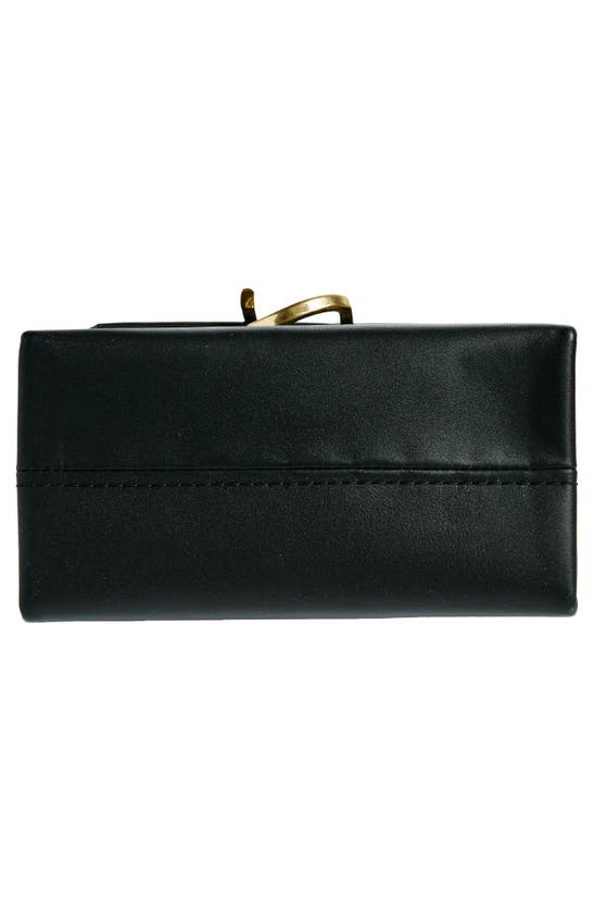 Shop Philipp Plein Alix Mini Top Handle Satchel Bag In Black-brass