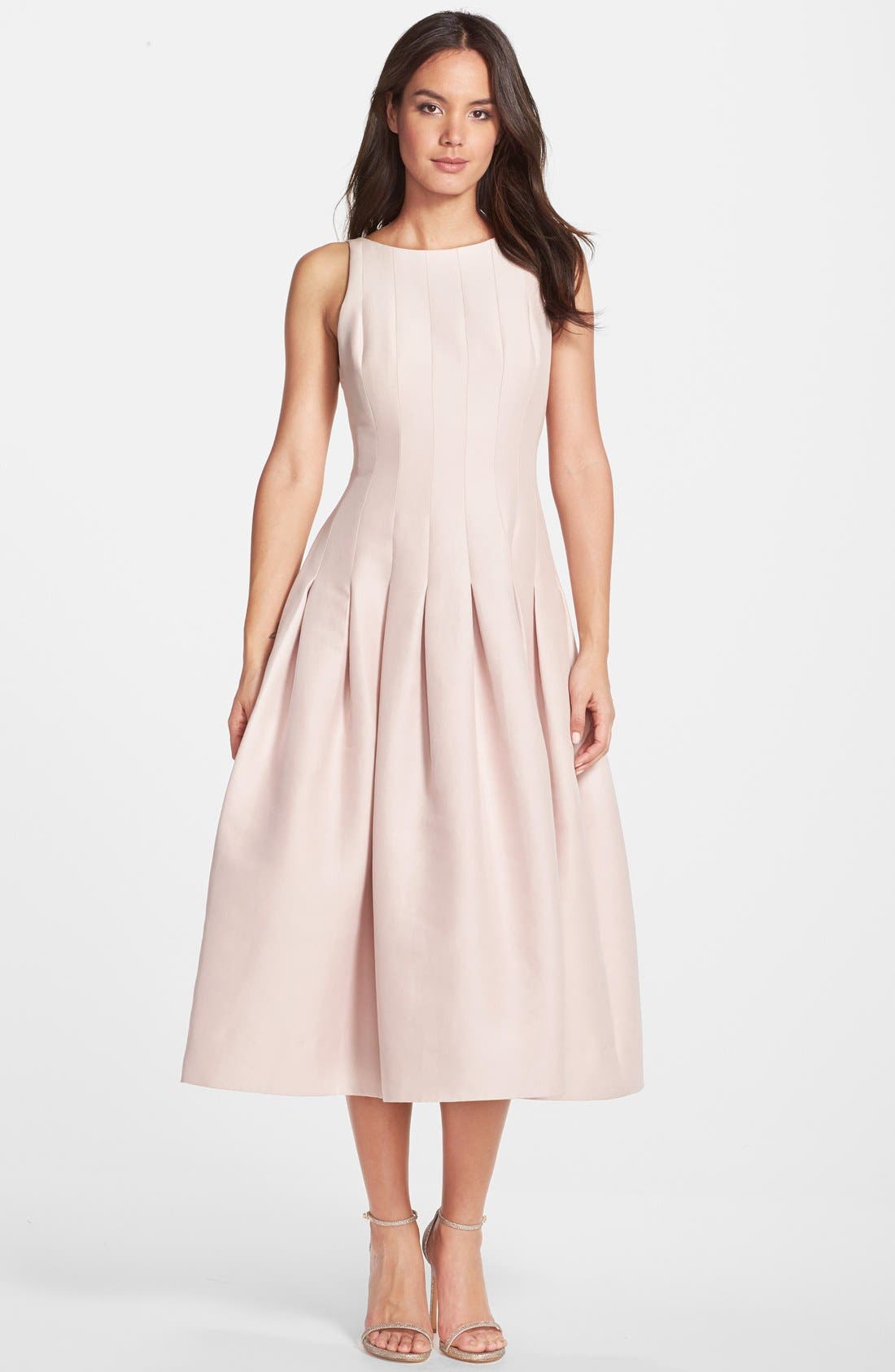 structured midi dress