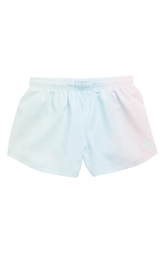 Adidas Originals Adidas Kids' Ombré Woven Shorts In Med Pink