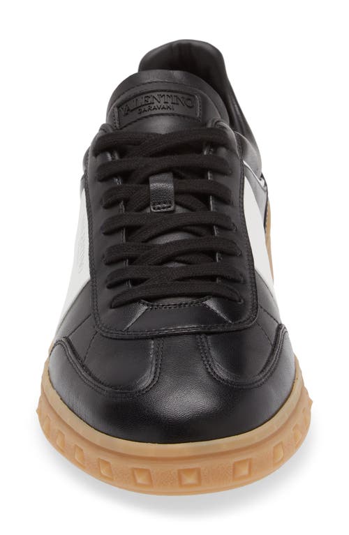 Shop Valentino Garavani Upvillage Sneaker In Nero-bianco-nero