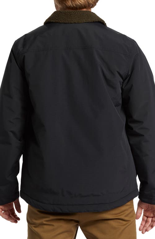 Shop Billabong Outpost Water Repellent Stretch Nylon Jacket In Black