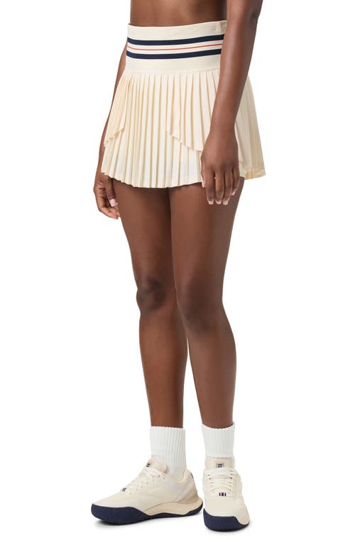 Shop Fila Challenger High Waist Pleated Skort In Gard/fnvy/fred