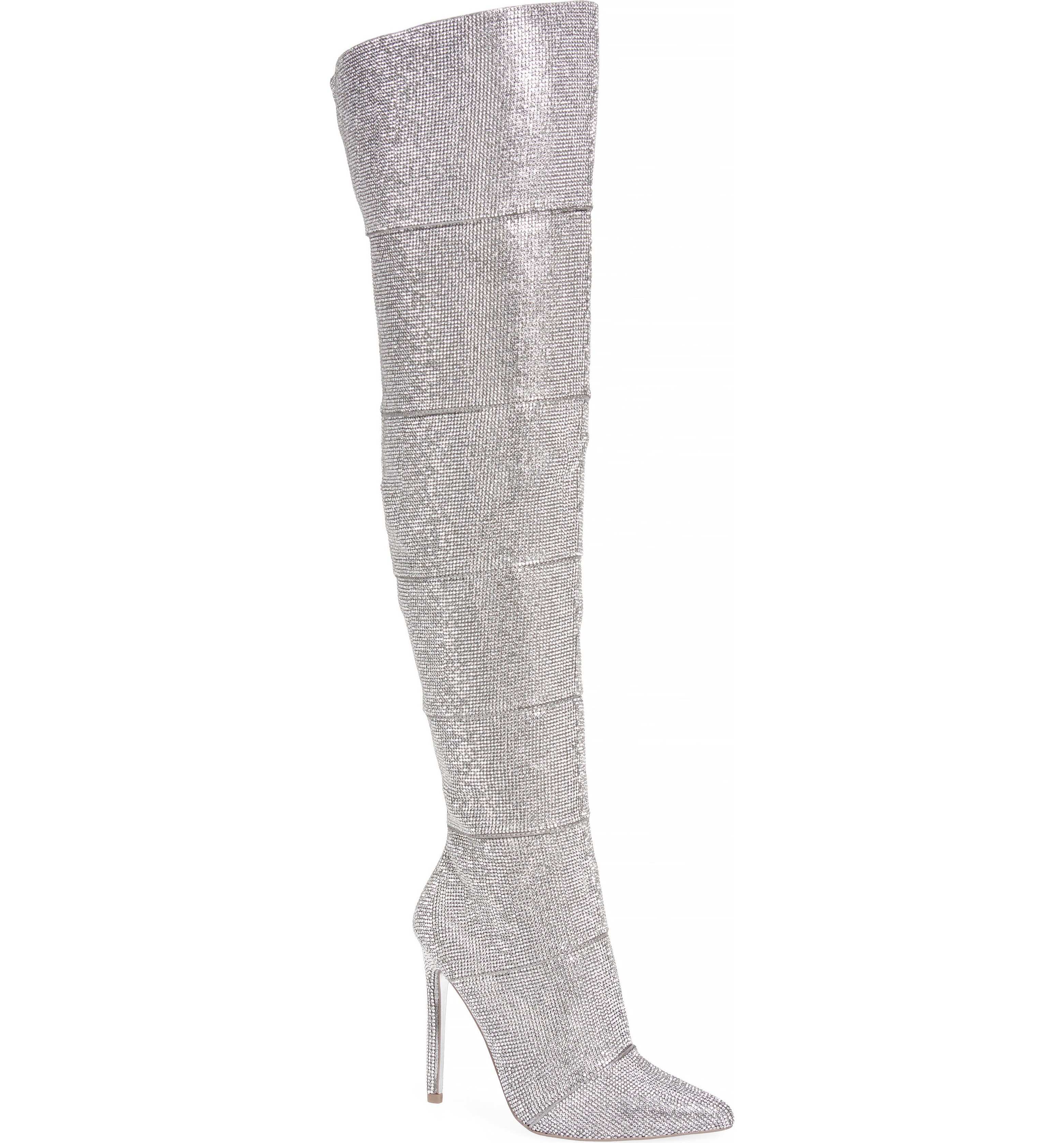 Steve Madden Wonder Crystal Embellished Over the Knee Boot (Women ...