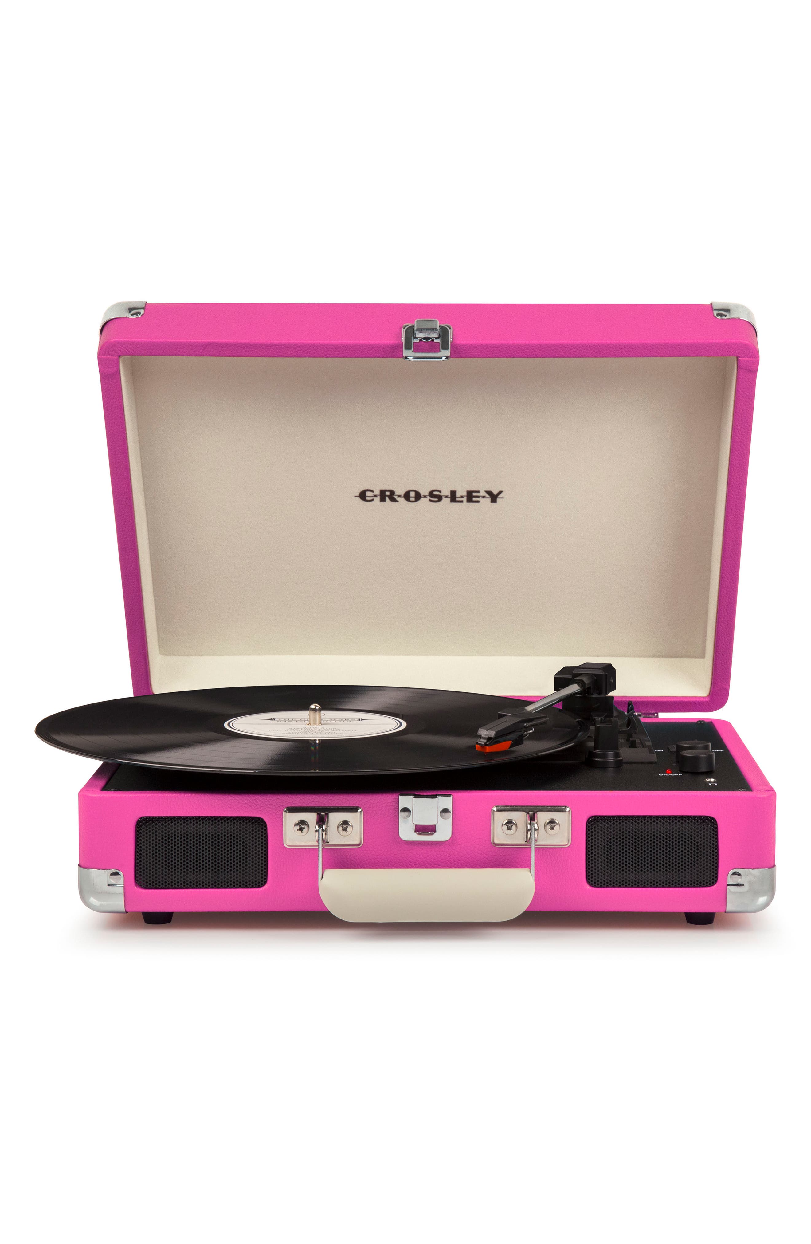 UPC 710244209427 product image for Crosley Radio Cruiser Deluxe Turntable, Size One Size - Pink | upcitemdb.com