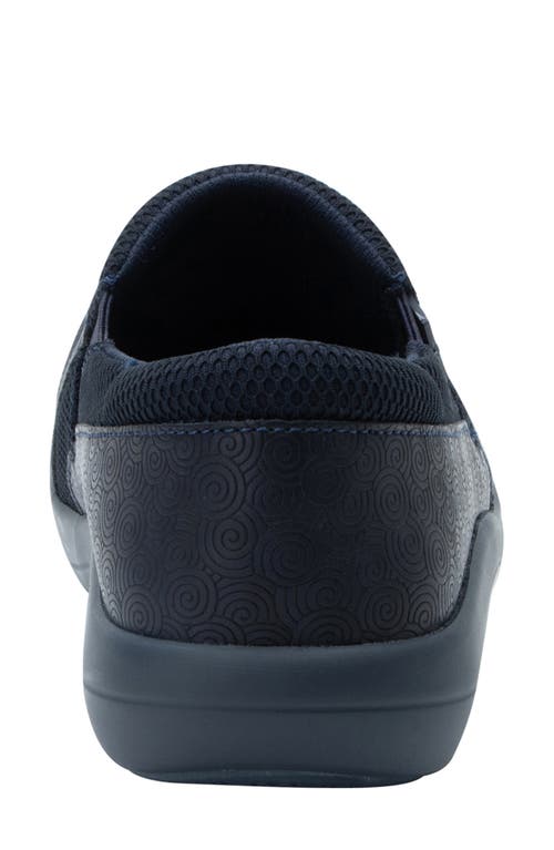 Shop Alegria By Pg Lite Duette Loafer In Swirl Wind Navy