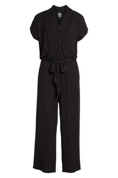 Bobeau Knit Surplus Jumpsuit (Regular & Petite) | Nordstrom