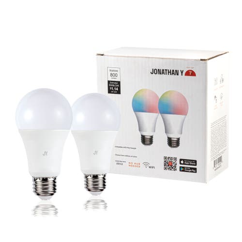 Shop Jonathan Y Smart A19 Dimmable Light Bulb In White