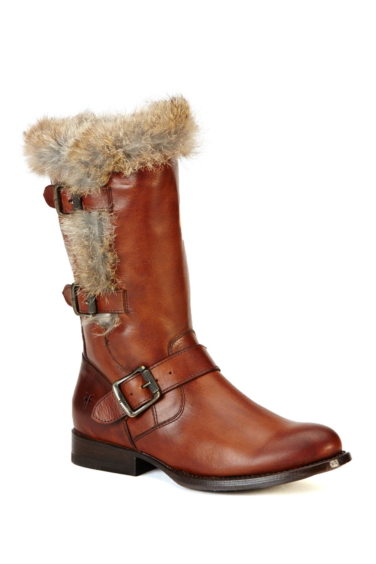 frye fur boots