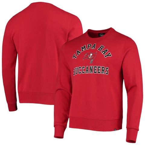 Men's '47 Heathered Gray Tampa Bay Buccaneers Pregame Headline Pullover  Hoodie 