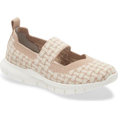 Bernie Mev. Charm Mary Jane Flat, Beige