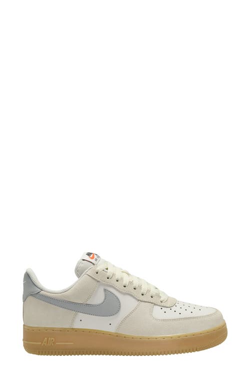 Shop Nike Air Force 1 '07 Lv8 Emb Sneaker In Phantom/light Grey/yellow