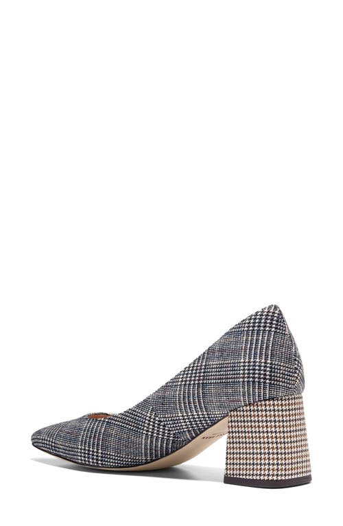 Shop Cole Haan Cassandra Pointed Toe Pump In Multi Plaid