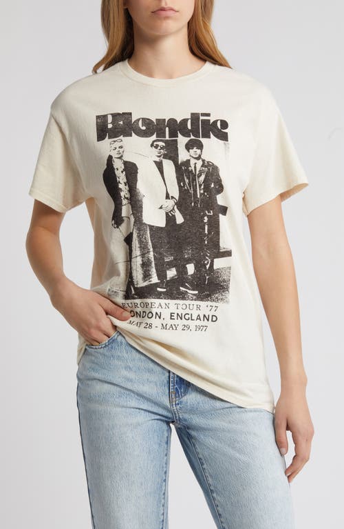 Shop Vinyl Icons Blondie London Cotton Graphic T-shirt In Natural