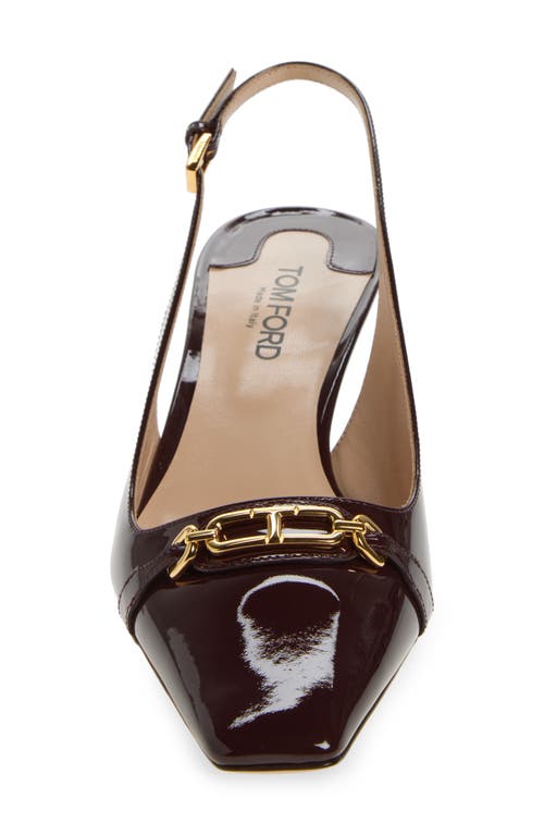 Shop Tom Ford Whitney Slingback Pump In Cherry