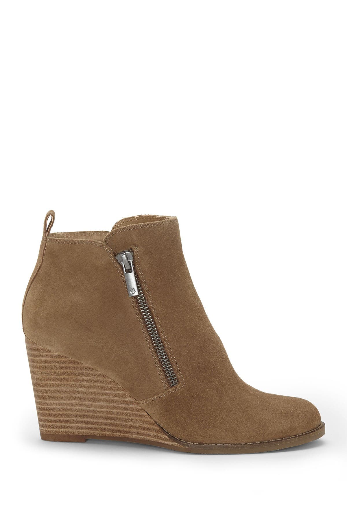 lucky brand jareen wedge bootie