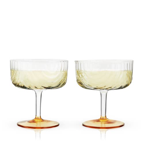 Viski Gatsby Coupes In Clear
