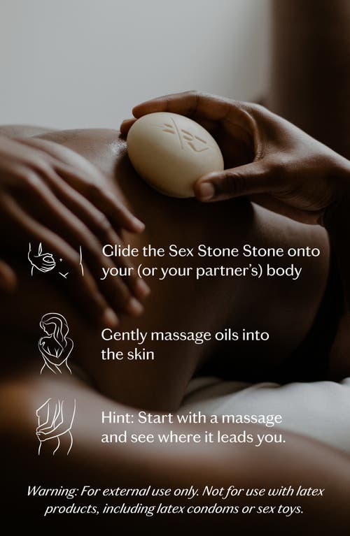 Kate Mcleod The Sex Stone - Sensual Massage Bar & Intimacy Body Oil 3.5 oz / 100 G In Refill