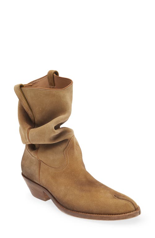 Maison Margiela Tabi Western Boot in Medal Bronze at Nordstrom, Size 11Us