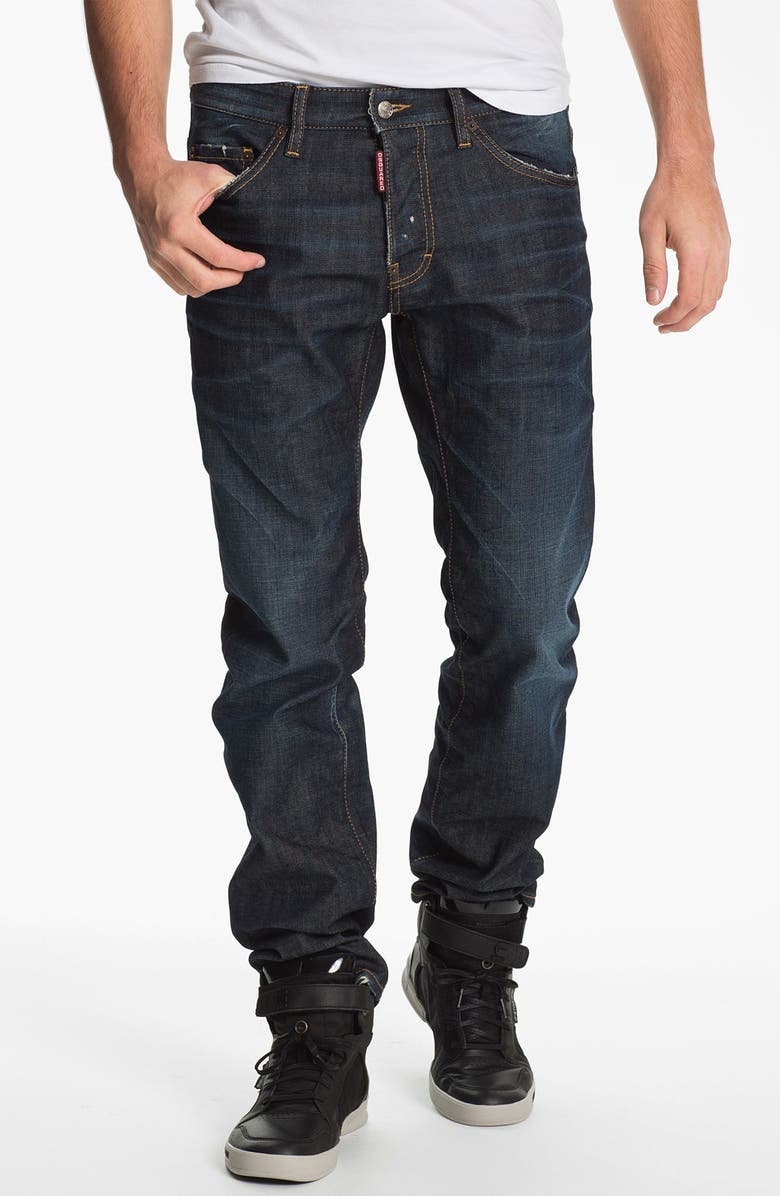 Dsquared2 'Dean' Straight Leg Jeans (Blue) | Nordstrom