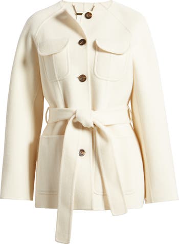 Ted baker ivory outlet coat