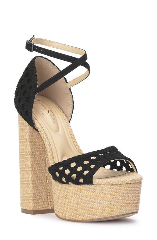 Jessica Simpson Aditi Platform Sandal in Black 02