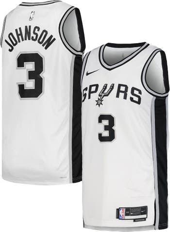 Nike Unisex Nike Keldon Johnson White San Antonio Spurs Swingman Jersey -  Association Edition