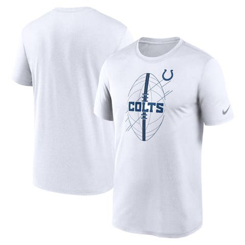 Men's Refried Apparel Gray/Royal Indianapolis Colts Sustainable Upcycled  Split T-Shirt 