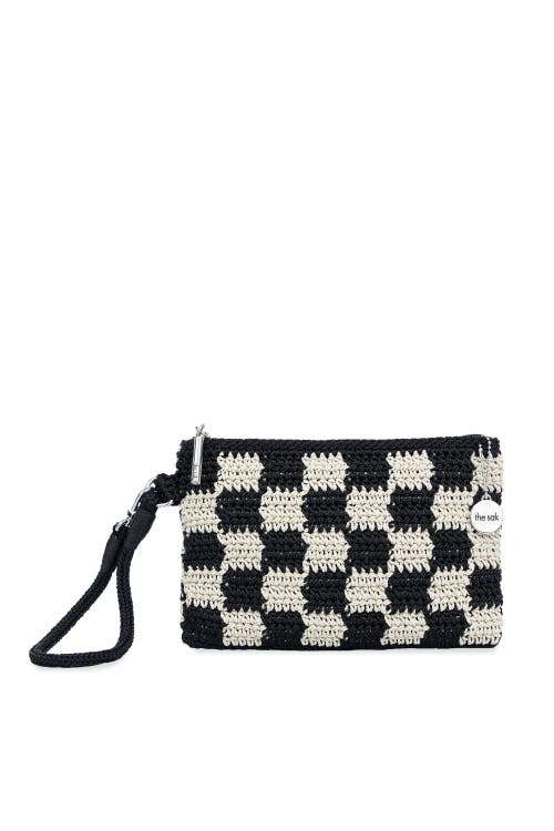 Shop The Sak Vita Wristlet In Black Check