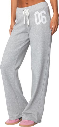 EDIKTED 06 Wide Leg Drawstring Sweatpants | Nordstrom
