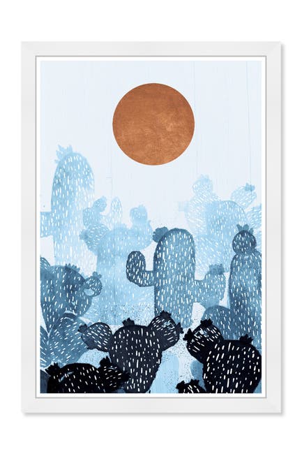 Wynwood Studio Blue Cactus Copper Sun Art Nordstrom Rack - Copper Sun Moon Wall Art Wynwood Studio Blue Cactus Copper Sun Art Nordstrom Rack - Copper Sun Moon Wall Art