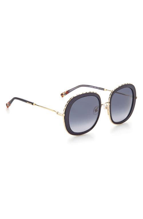 Missoni 53mm Round Sunglasses In Grey