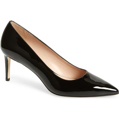 Stuart Weitzman Leigh Pump, Black